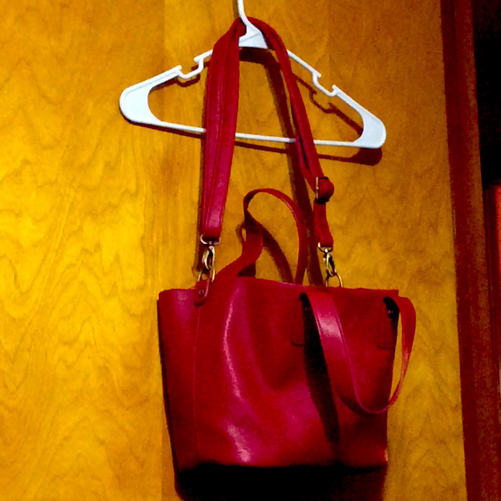 Ruby Red Purse